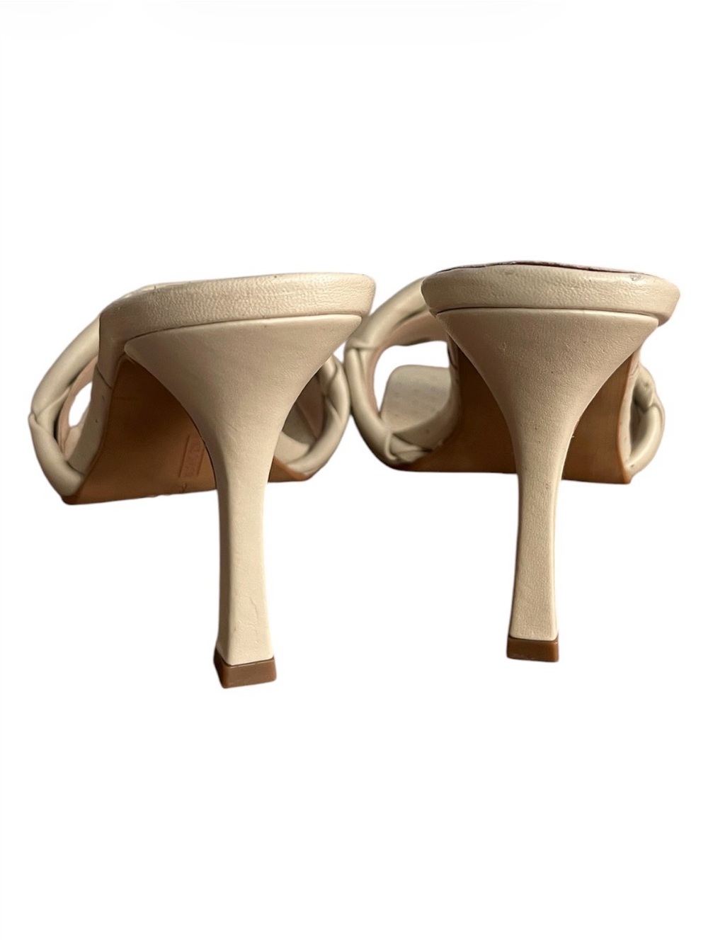 Vince Camuto Brelanie Woven Leather Mule Heels – Size 8 - Picture 3 of 5